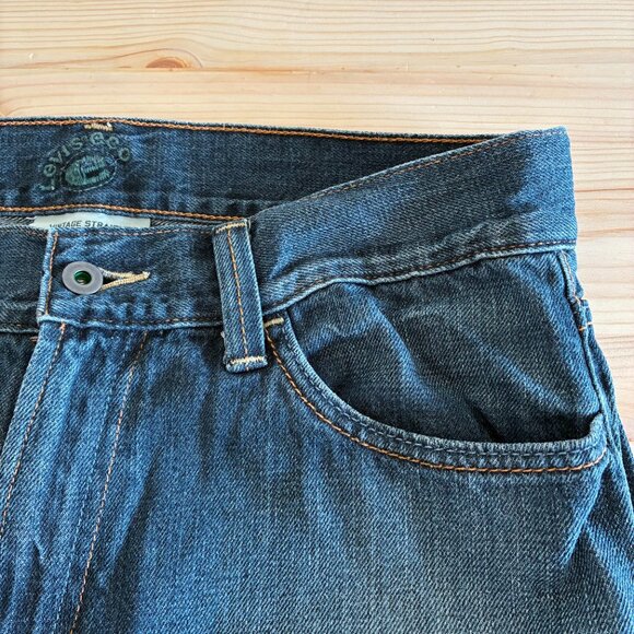 Levi's Vintage Straight 539 | Levi's Eco W33 L30 | 100% Organic Cotton - Picture 2 of 11